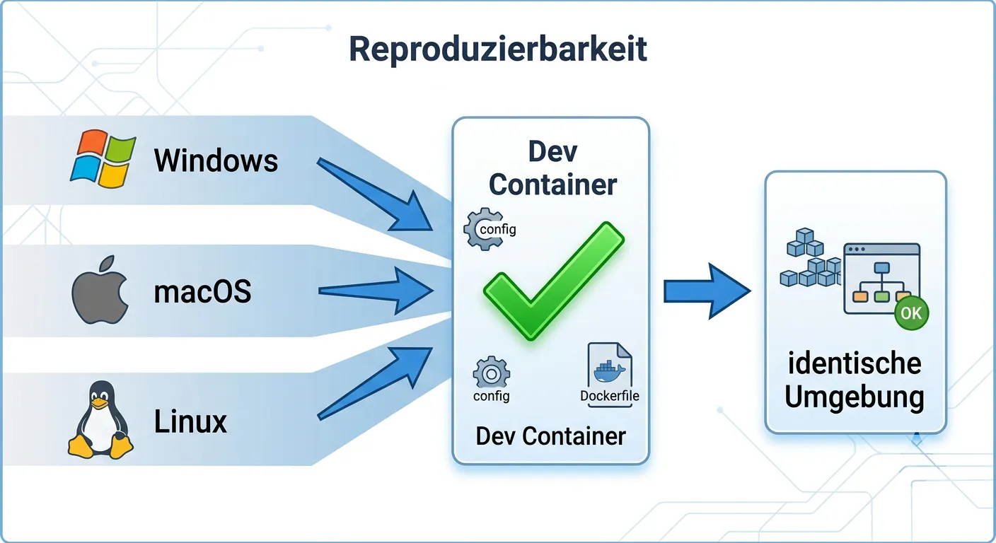 Reproduzierbarkeit bei Dev-Containern