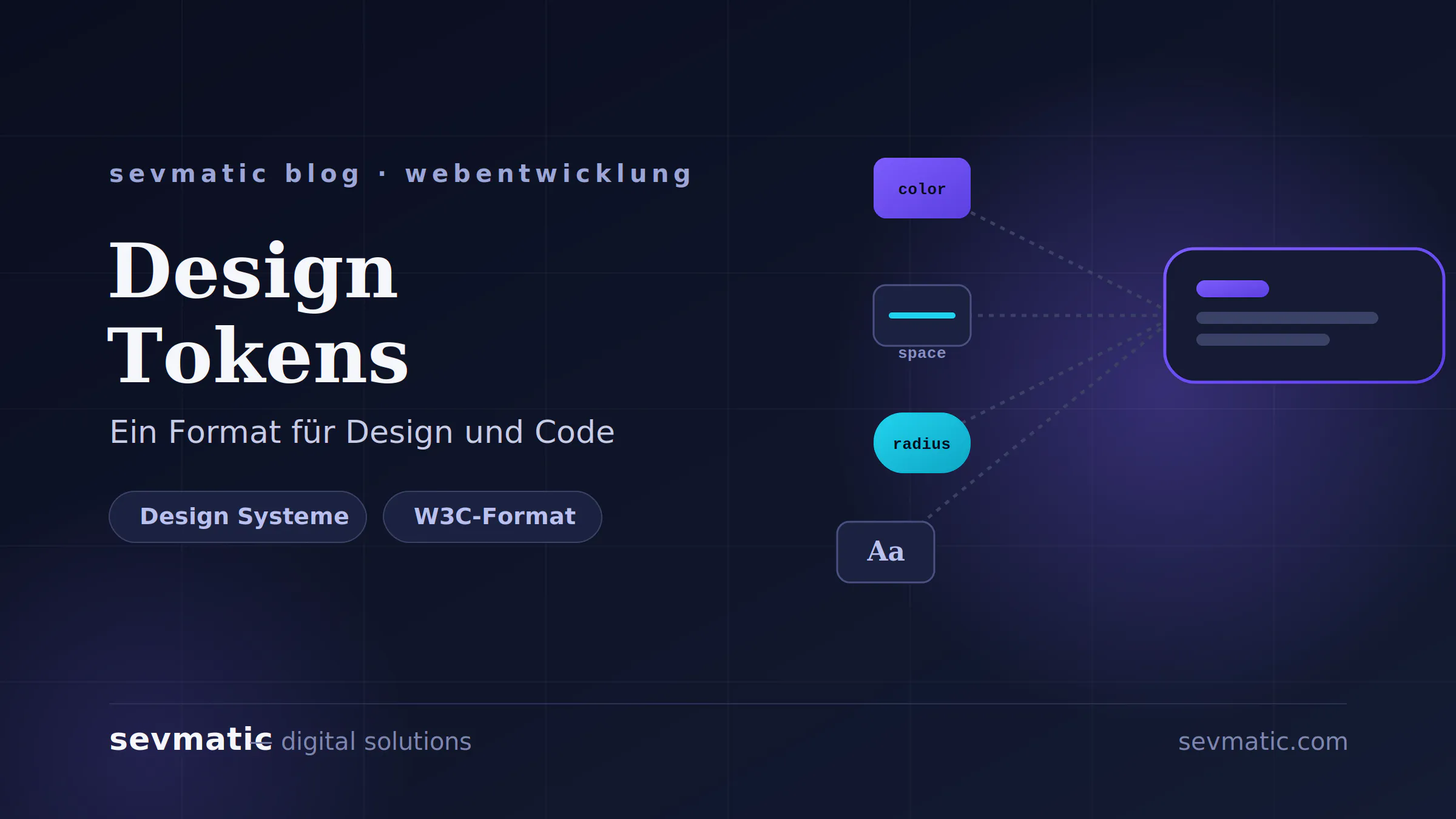 Design Tokens: Warum jetzt der richtige Zeitpunkt für ein durchdachtes Design-System ist